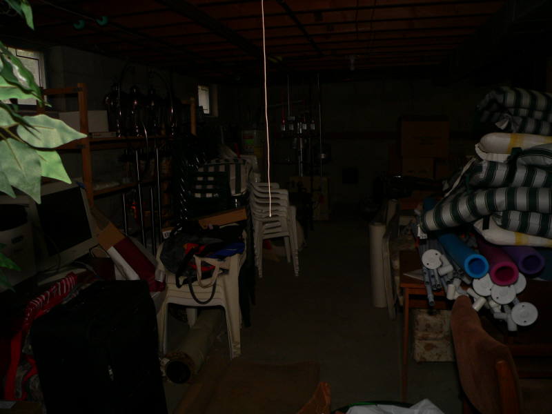 The Basement Before Remodeling